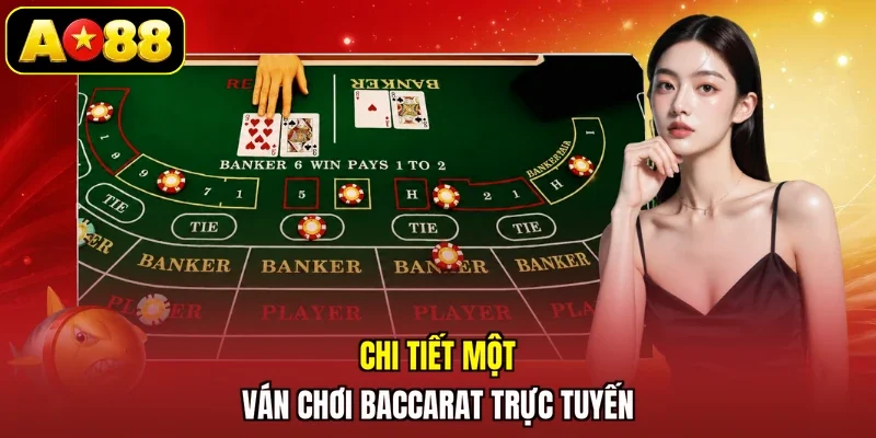 Chi tiết một ván chơi Baccarat trực tuyến
