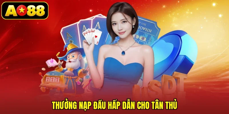 Thưởng nạp đầu hấp dẫn cho tân thủ